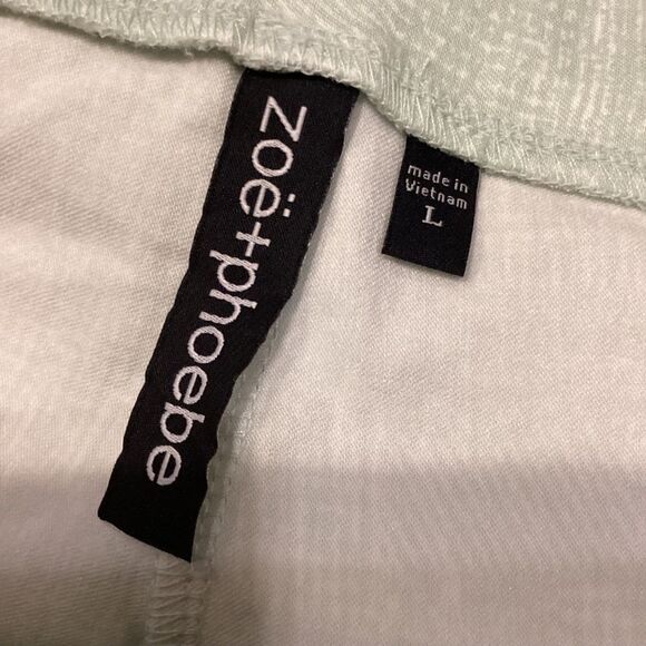 NWT Zoe + Phoebe Clam Digger Size Large - Picture 8 of 11